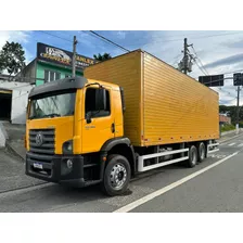 Vw 24280 6x2 Bau Truck 2019 Baixo Km Ñ Atego 2426 2429 24260