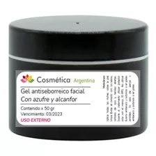 Gel Anti Seborreico Facial Con Alcanfor Y Azufre Anti Acne