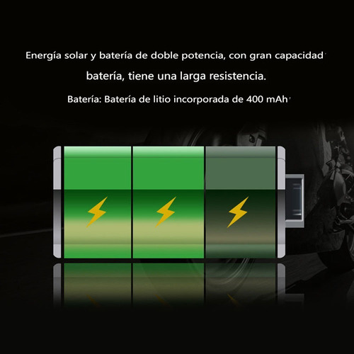 Detector De Presin De Neumticos C/energa Solar P/motos Foto 3