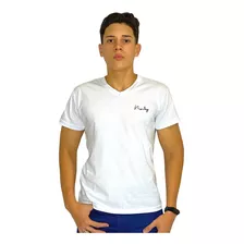 Camiseta Masculina Malha 100% Algodão Fio 30.1 Penteado