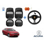 Tapetes 3d Logo Acura + Cubre Volante Tsx 2009 A 2013 2014