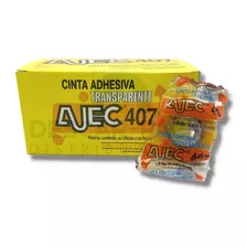 Cinta Adhesiva Transparente Ajec 18mm. X 30 Mts X8 Unid.