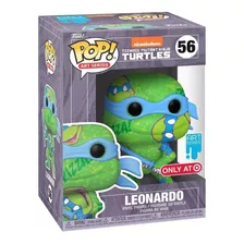 Funko Pop Leonardo 56 Tortugas Ninja Art Series Nuevo