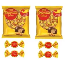 Kit 2 Sacos Bombom Serenata De Amor 825g - Garoto- 100un