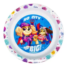 Plato Plano Niños Paw Patrol Skye Melamina Bpa Free