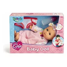 Kidoozie Snug And Hug Baby Doll - Incluye Pañal Removible Y 