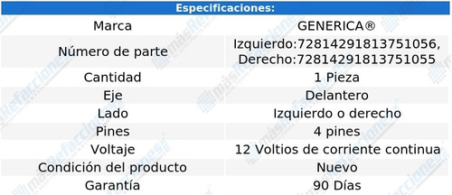 Actuador Seguros Electricos Delantero G35 03 Al 08 Generico Foto 2