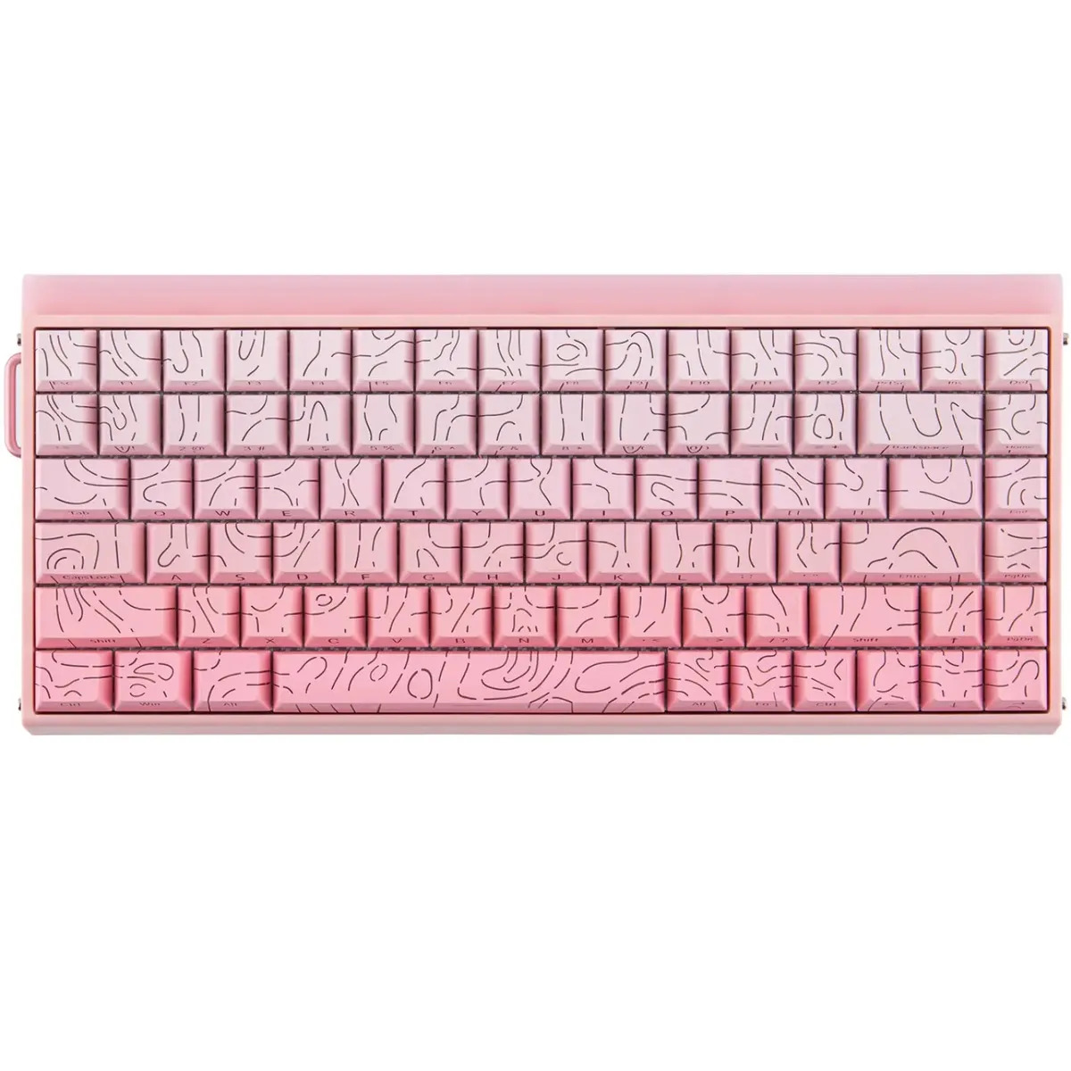 AULA HERO 84 HE PINK CONTOUR LINE SW DRAGON KING MAGNETICO