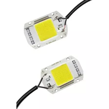 Chip Led 50w 110v Ac Blanco Reflector Driver Luz Modulo Supl