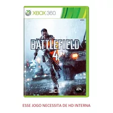 Jogo Battlefield 4 Xbox 360 Midia Fisica Disco Usado