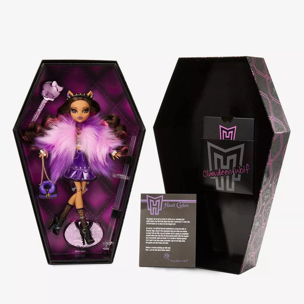 Monster High Haunt Couture Clawdeen Muñeca Mattel Nueva