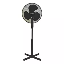 Ventilador De Pie Xion 3 Velocidades Xi-v165 Color De La Estructura Negro Color De Las Aspas Negro Diámetro 40 Cm Material De Las Aspas Plástico