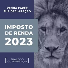 Arte Digital Post Postagem Imposto De Renda Contabilidade