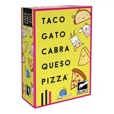 Taco Gato Cabra Queso Pizza Juego Mesa Cartas Party Previa