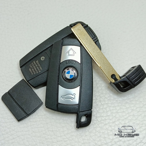 Carcasa Llave Bmw Serie 3 5 2006 2007 2008 2009 2011 Pila Foto 3