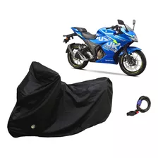 Pijama Carpa Moto Gixxer 250 Impermeable Sdc Cal18 + Candado