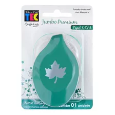 Furador Eva Jumbo Folha De Uva 23mm Toke E Crie Cor Verde