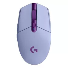 Mouse Gamer Logitech G305 Lightspeed Inalámbrico Óptico Lila