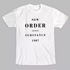 Camiseta Slim T-shirt New Order Style 1987