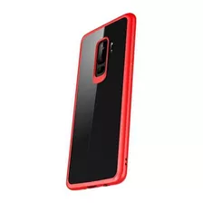 Capa Rock Compatível Com Galaxy S9+ Plus | Slim Clarity Red