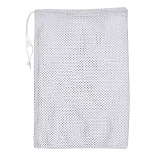 Champion Sports Mesh Equipment Bag (blanco, 24 X 48 Pulgadas