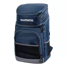 Mochila Térmica Shimano Cooler Daypack De 27 Litros, Color Azul Marino Lugb-13