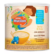 Cereais Infantil Nestlé Mucilon Arroz & Aveia Em Lata 400g