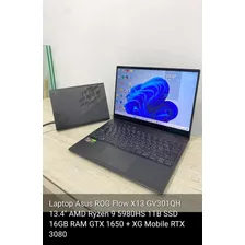 Laptop Asus Rog Flow X13 Gv301qh 13.4 Amd Ryzen 9 5980hs 