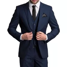 Terno Italiano Slim Completo De Luxo - Paletó+calça+colete