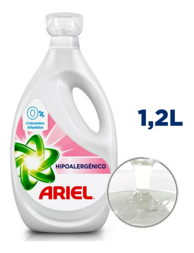 Detergente Ariel Concentrado Hipoalergenico 1,2 Litros