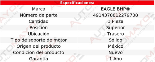 Soporte Tacn De Motor Tras Sup Volvo V70 5 Cil 2.4l 98-00 Foto 2