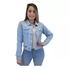 Jaqueta Jeans Feminina Moda Curta Linda Lançamento Promoção