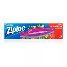 Ziploc Bolsas Para Conservar Grandes 3 Cajas X19 Unidades