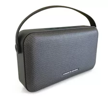 Parlante Portatil Tws Bluetooth Speaker Phone Bateria 30 Hs Color Gris