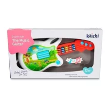 Guitarra Infantil Musical Kaichi Con Luz Y Sonido Juguete