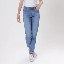 Calça Feminina Mom Jeans Juvenil 10 A 16 Anos Menina Comfort