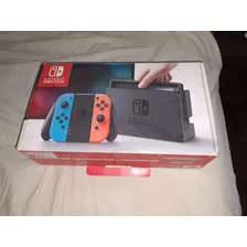 Nintendo Nintendo Switch Switch 32gb Standard Cor Vermelho-néon, Azul-néon E Preto