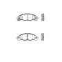 Balatas Del. P/ Toyota Hilux Doble Cab Turbo Diesel 2020 Trw