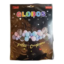 Guirnalda De Globos Y Hojas, Feliz Cumpleaños