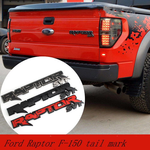 Emblema Ford Raptor Svt F150 Pickup Accesorio Camioneta Foto 5