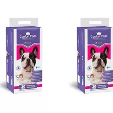 Tapete Higiênico Para Cães 2 Pacotes 60 Unidades 80x60 Pet