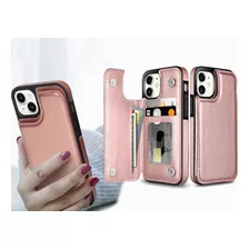 Funda Para Teléfono Móvil Con Tarjetero Multifunción iPhone