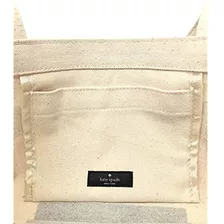 Tote Kate Spade New York Canvas Book Tote Con Bolsillo Inter