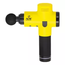 Massageador Profissional Massage Gun Amarelo R16-a Acte 110v/220v