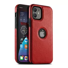 Funda Para iPhone Tipo Piel Leather Case Protector