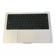 Topcase Completa P Macbook Pro 14 A2442 2021 Silver Prata