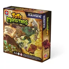 Brinquedo Jogo De Tabuleiro Tote Monstros Da Estrela 8586