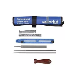 Kit De Afilador Para Motosierra Vallorbe 3/8 (5/32)