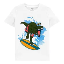 Camiseta Infantil Dinossauro Carters Original