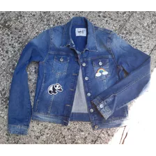 Campera De Jean Muaa Talle 4/46 Elastizada